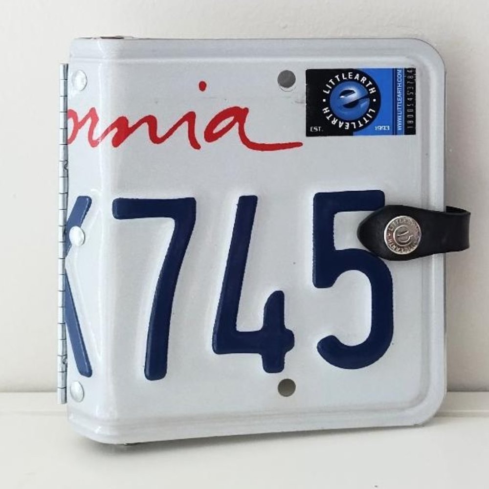 Vintage Little Earth 1993 California License Plate Album